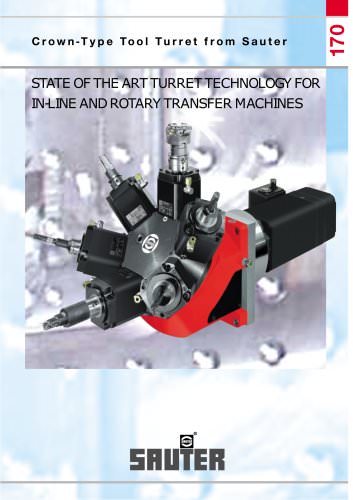 R 60: Crown-Type Tool Turret from Sauter