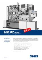 Flyer Hybrid multi-slide machine GRM 80P hybrid