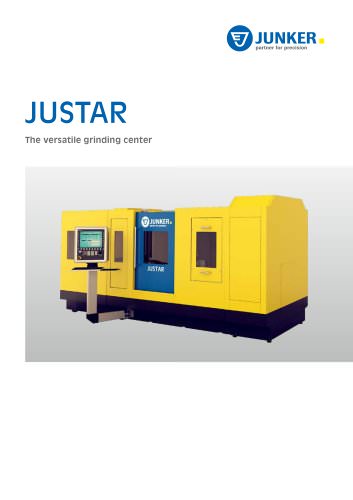 JUSTAR - Complete grinding of cutting tools