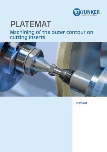 PLATEMAT - Machining of the outer contour on cutting inserts