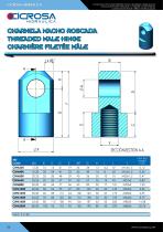 THREADED MALE HINGE
