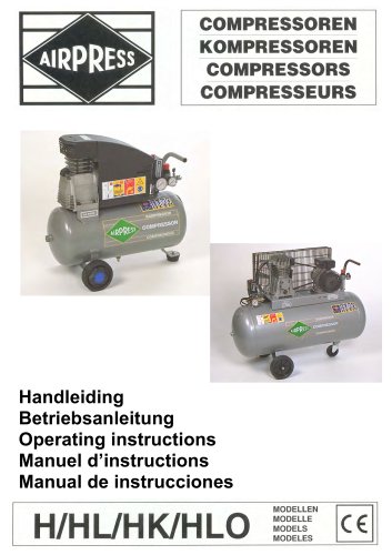 Airpress compressoren (H-HL-HK-HLO serie)