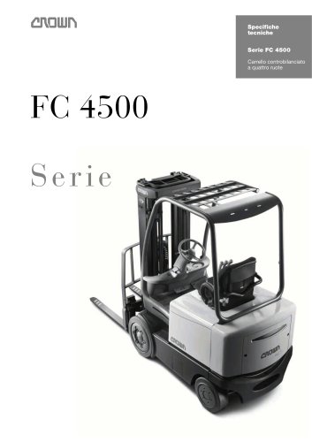 Carrello elevatore 4 ruote, FC 4500