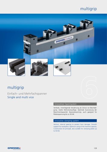 multigrip, Single and multi vice