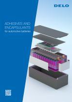 Adhesives and encapsulants for automotive batteries