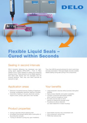 Flexible Liquid Seals