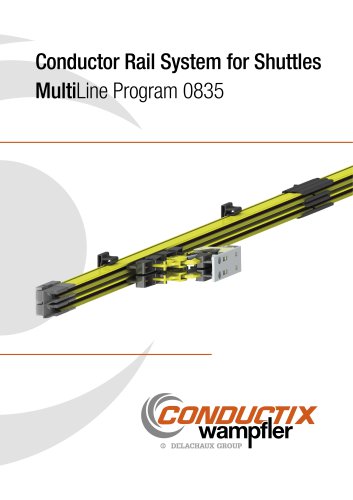 Conductor Rail System for Shuttles Multi Line Program 0835