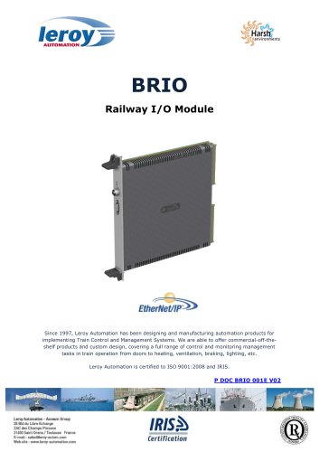 BRIO Railway I/O Module