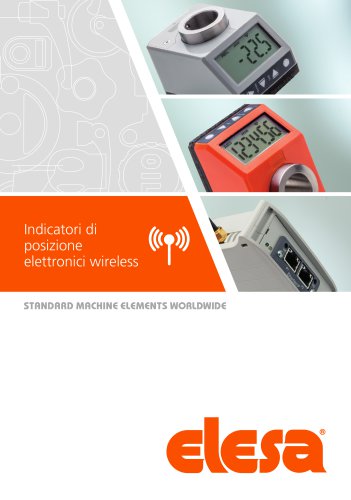 Indicatori di posizione elettronici wireless