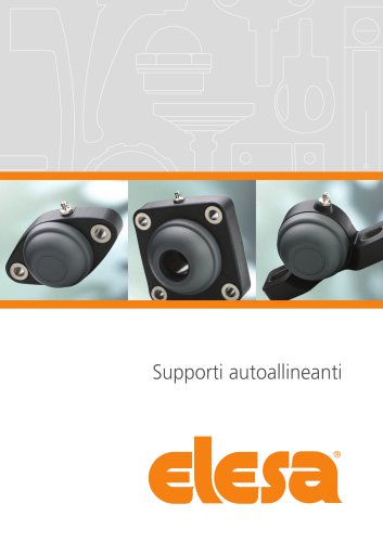 Supporti autoallineanti