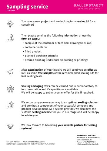 Enquiry form