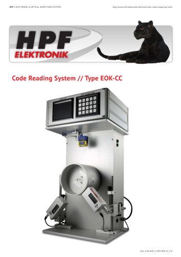 Code Reading System // Type EOK-CC