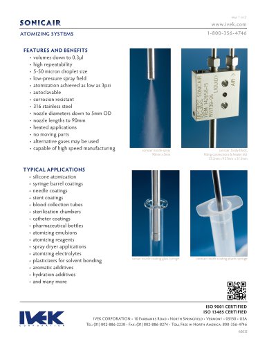 ATOMIZING SYSTEMS