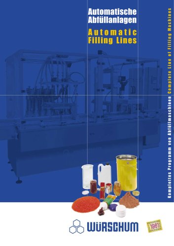 Automatic Filling Lines