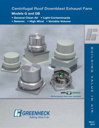 Centrifugal Roof Exhaust Fans