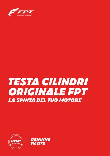 TESTA CILINDRI ORIGINALE FPT